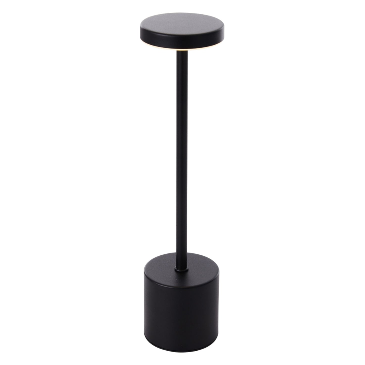 LED Black Touch Table Lamp