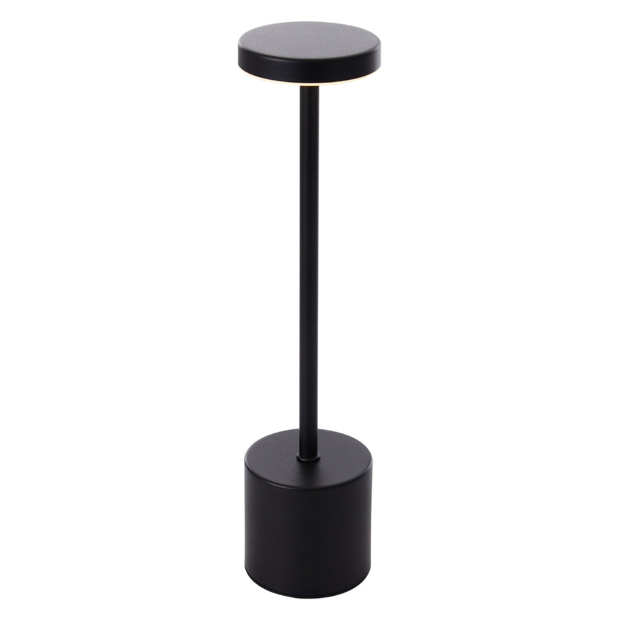 LED Black Touch Table Lamp