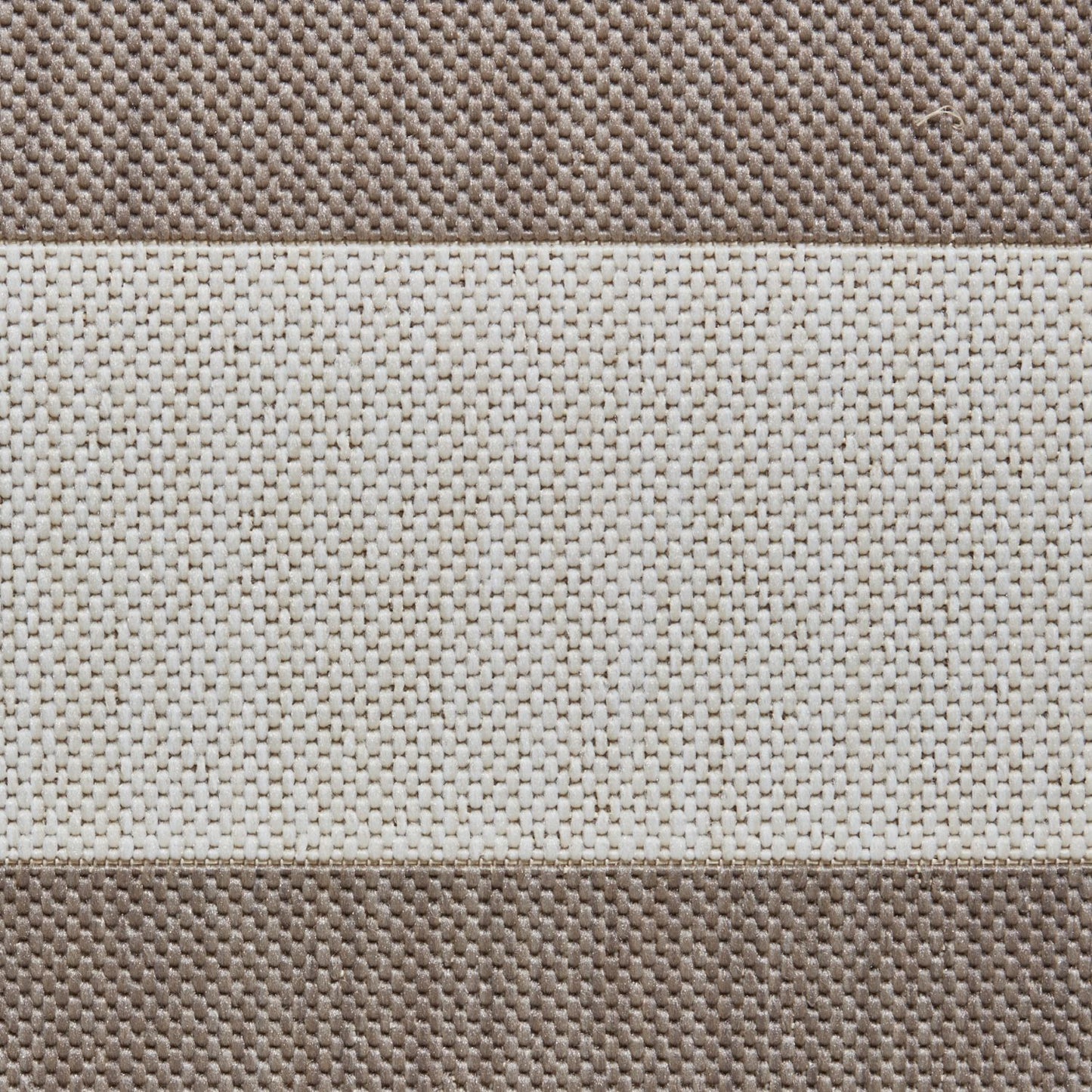 Santa Monica 48644 Beige and Cream Stripe Outdoor Rug