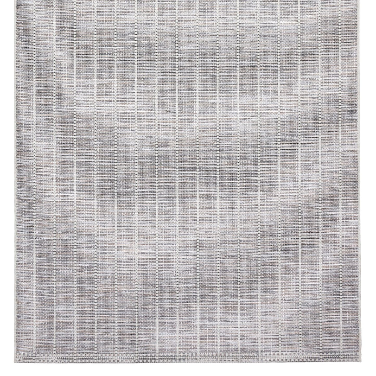 Santa Monica A041 Beige Stripe Outdoor Rug