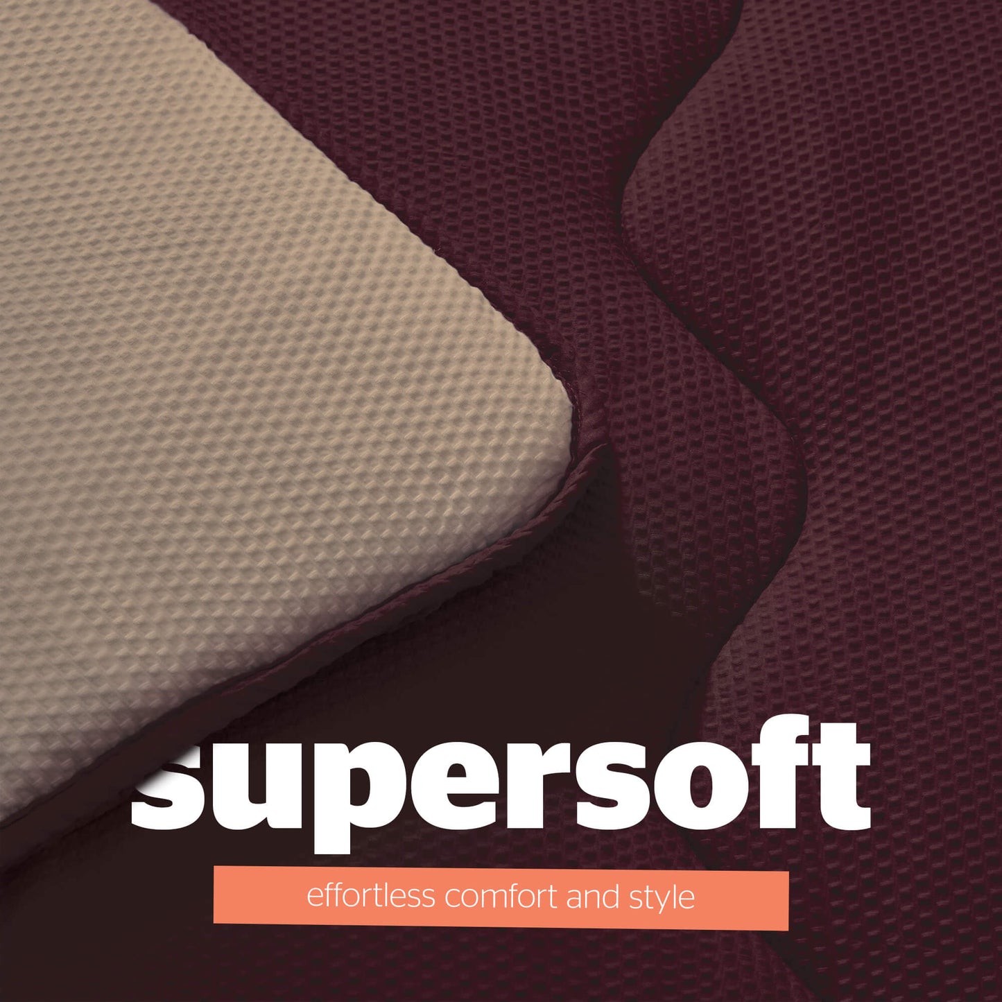 Silentnight Seersucker Berry Coverless 10.5 Tog Duvet and Pillowcase Set