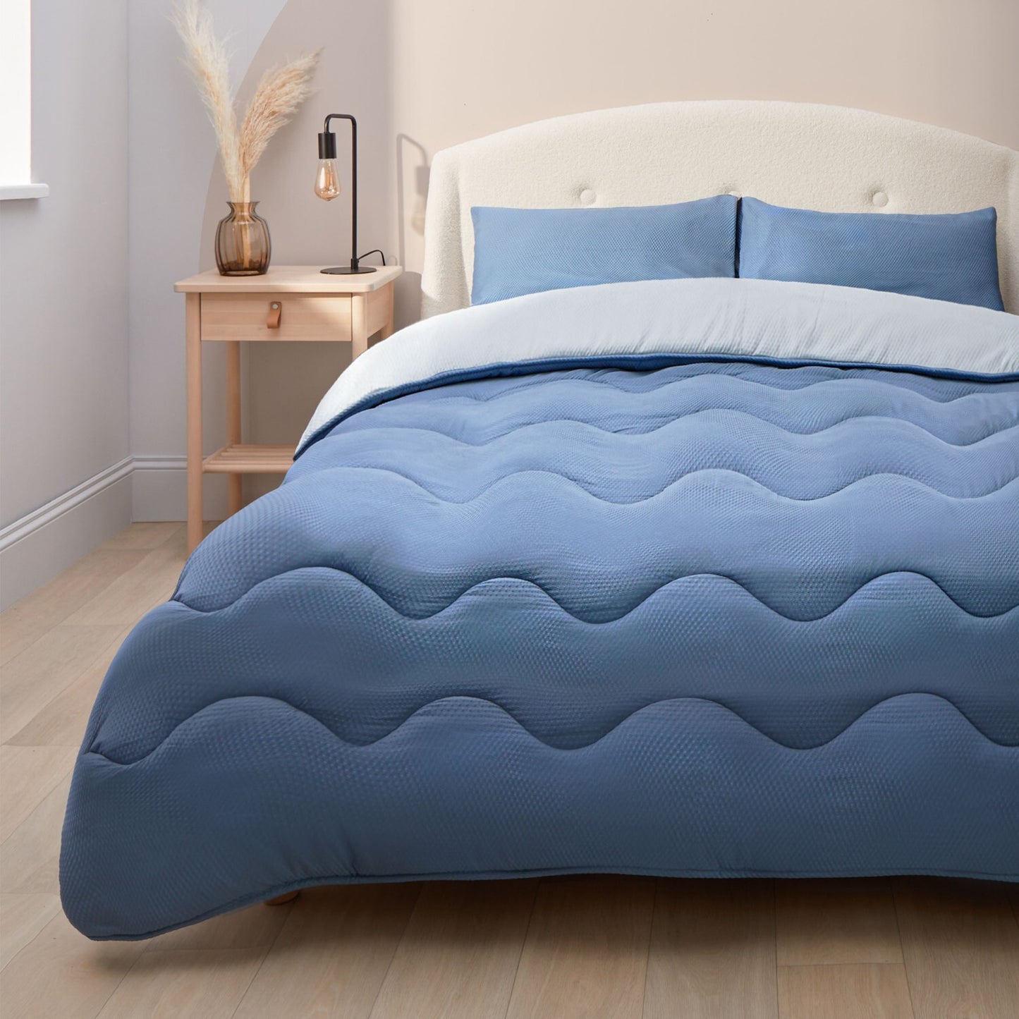 Silentnight Blue Coverless 10.5 Tog Duvet And Pillowcase