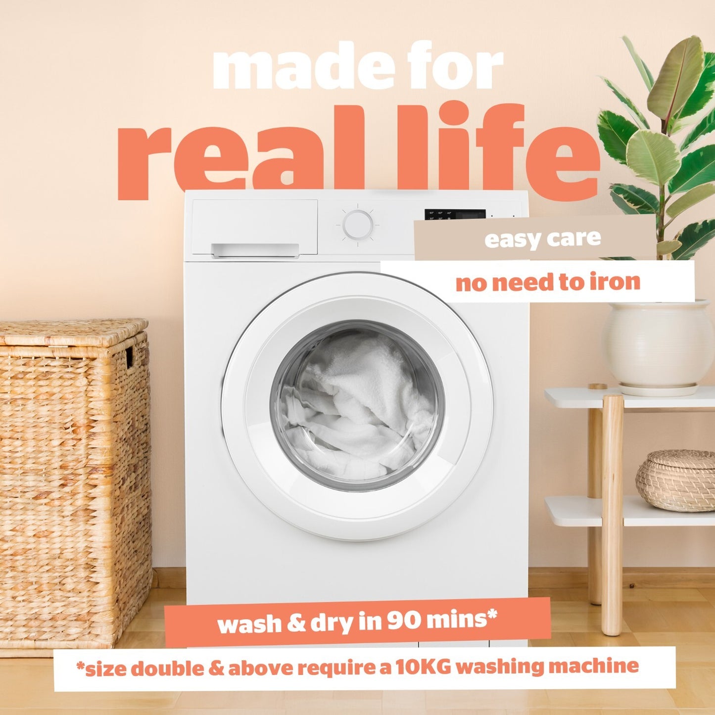 Silentnight Blue Coverless 10.5 Tog Duvet And Pillowcase