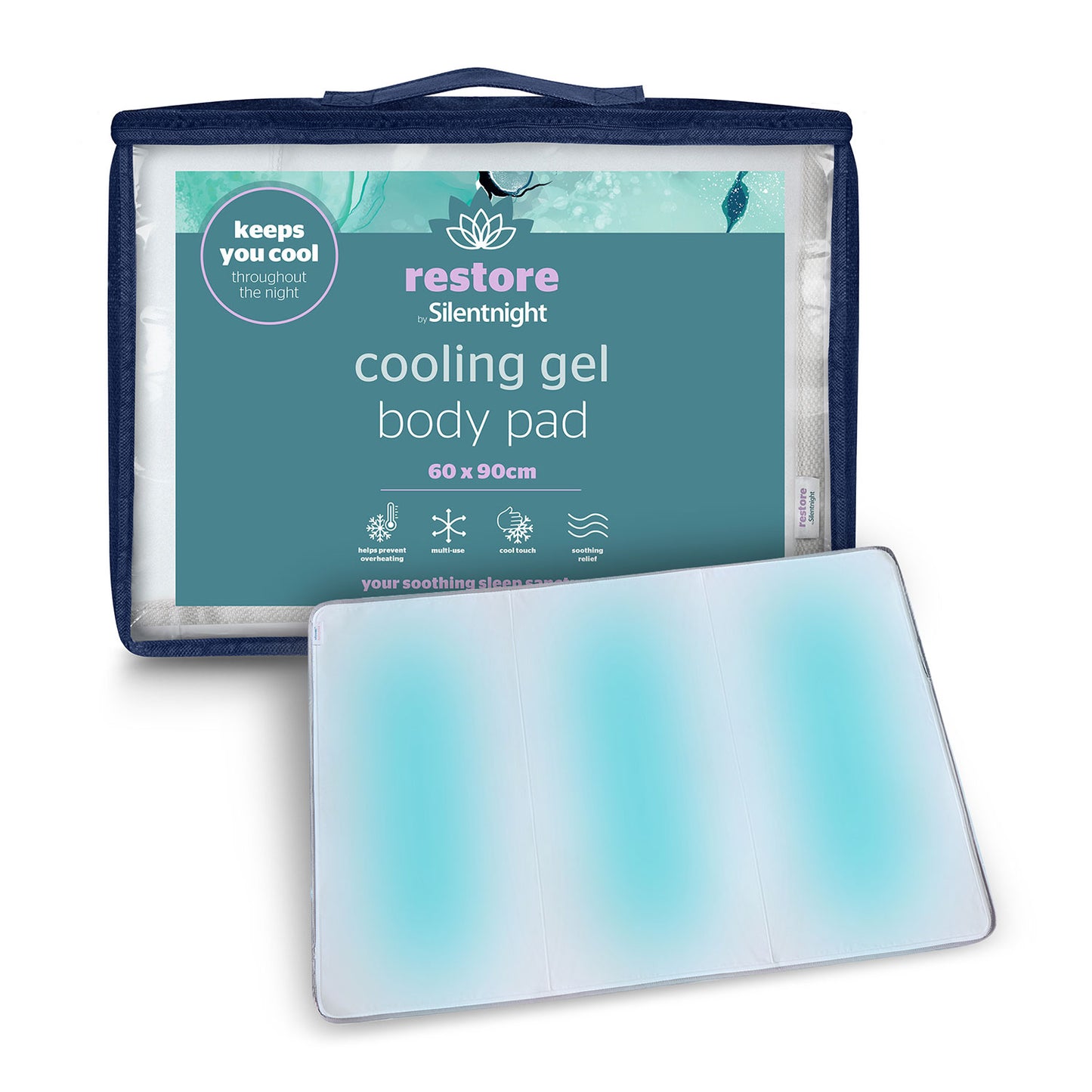 Silentnight Restore Cooling Gel Body Pad