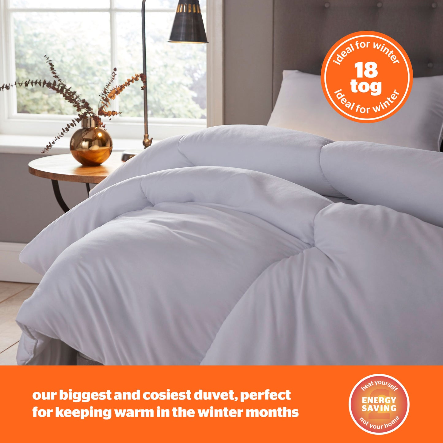 Silentnight Warm And Cosy Double Decker 18 Tog Duvet