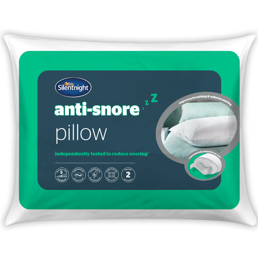 Silentnight Anti-Snore Pillow - Medium Support
