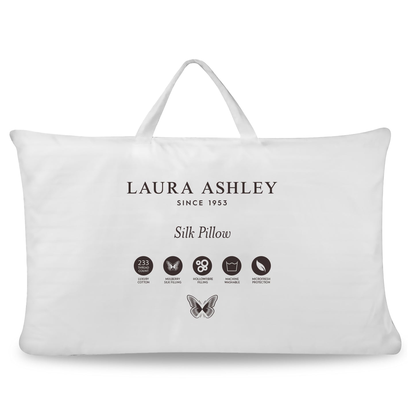 Laura Ashley Silk Pillow