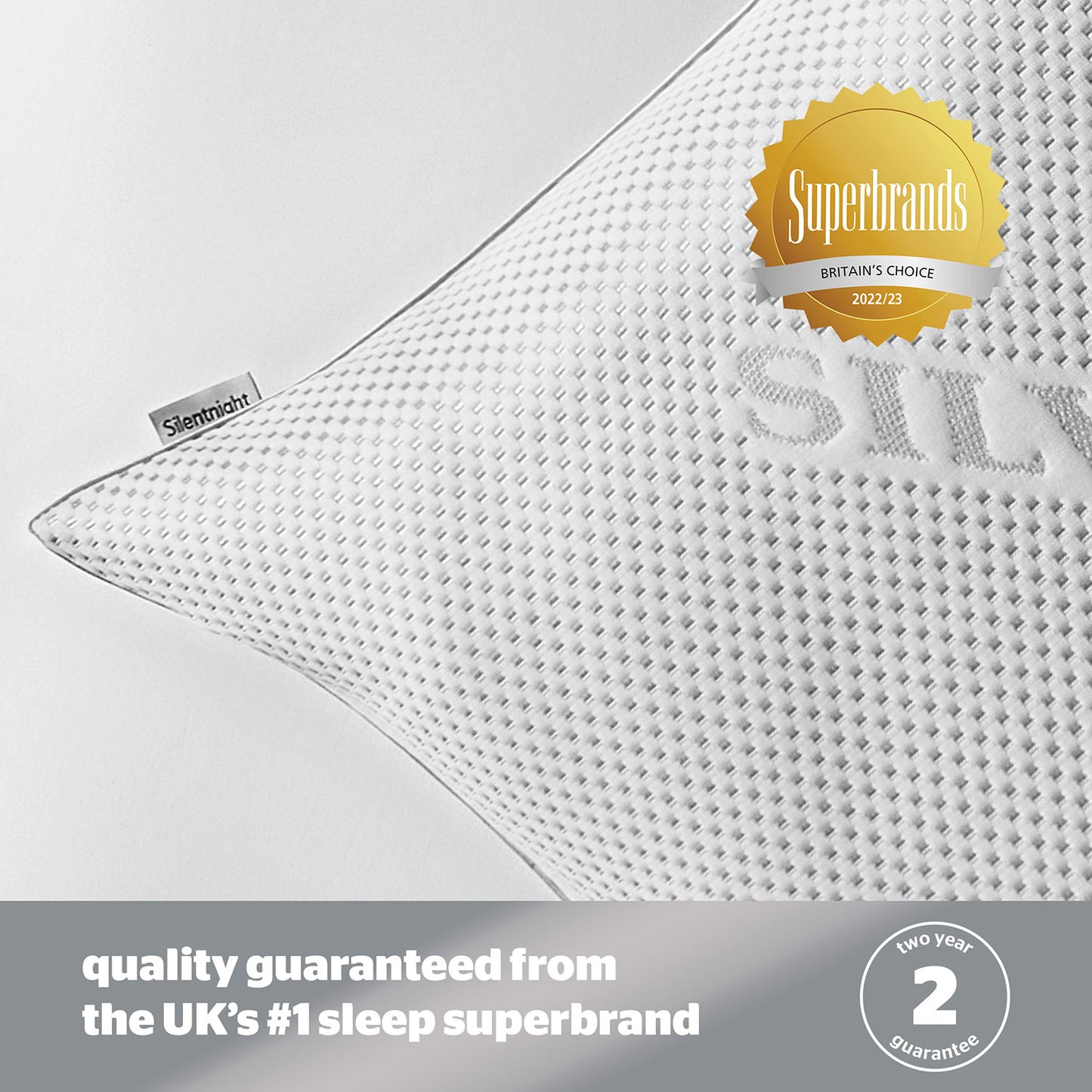 Silentnight Wellbeing Silver Anti Allergy Pillow