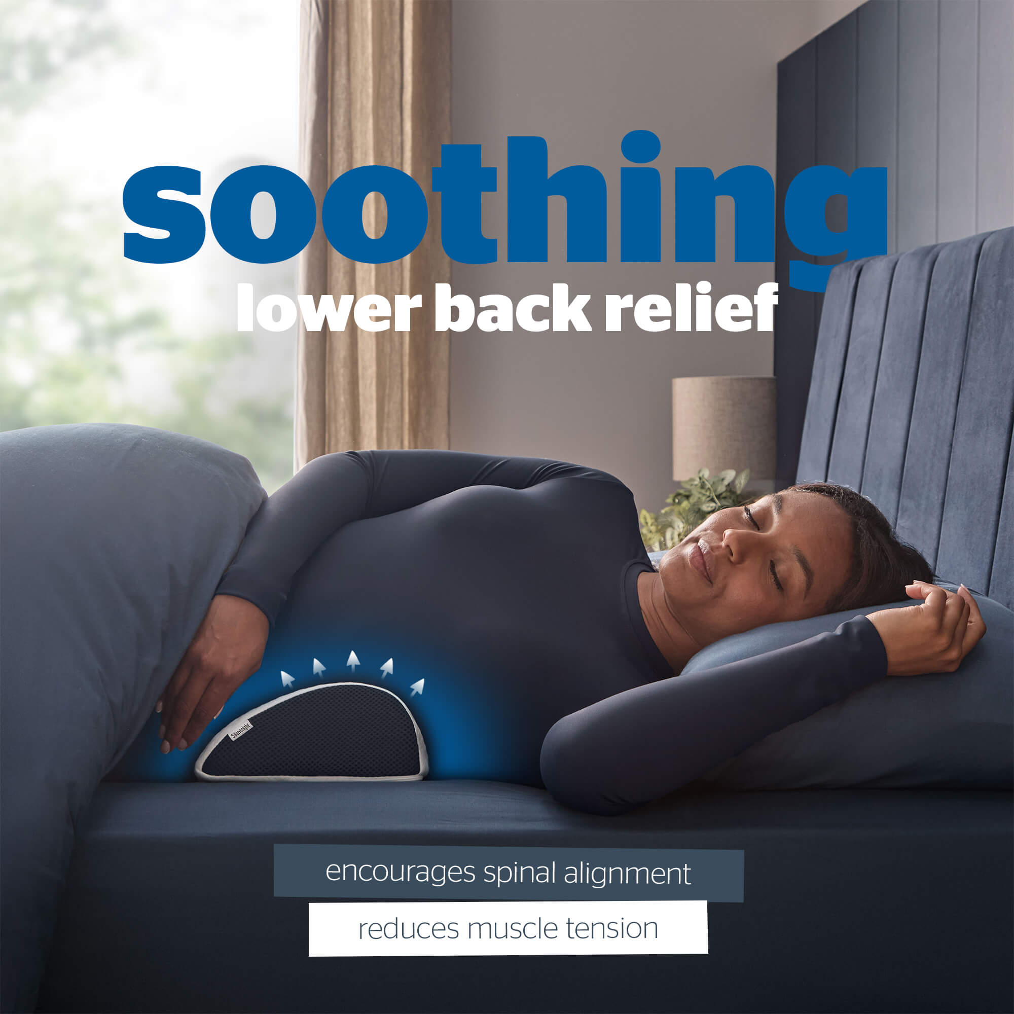 Silentnight Sleep Therapy Lumbar Pillow – Julian Charles Home
