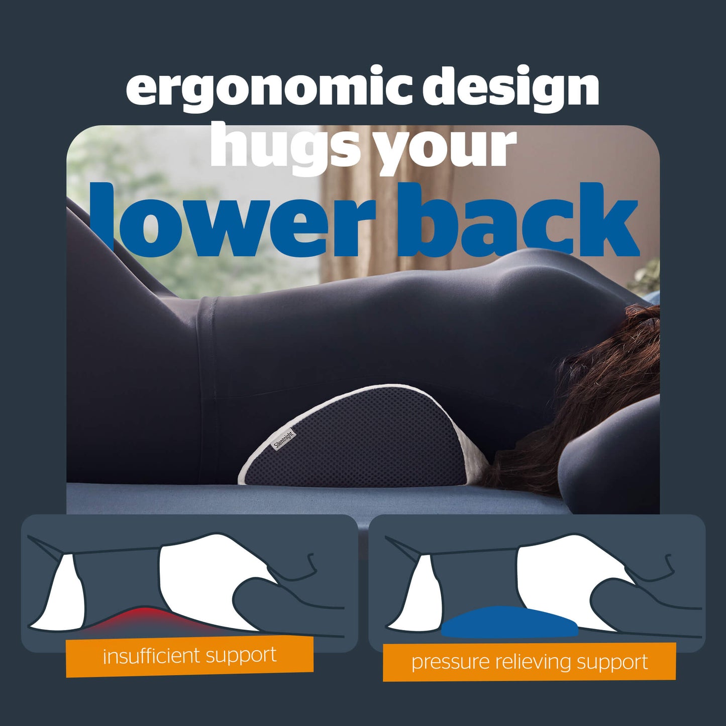 Silentnight Sleep Therapy Lumbar Pillow