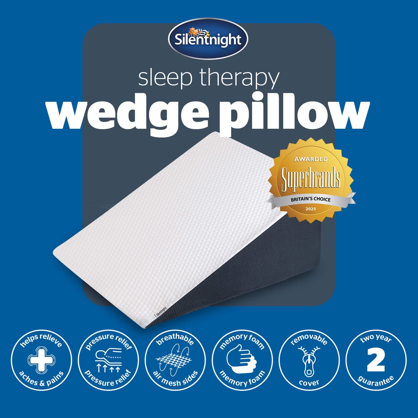 Silentnight Sleep Therapy Wedge Pillow
