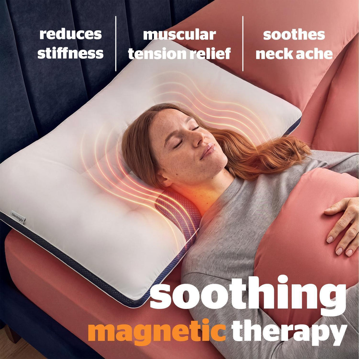 Silentnight Smart Sleep Magnetic Neck Therapy Pillow