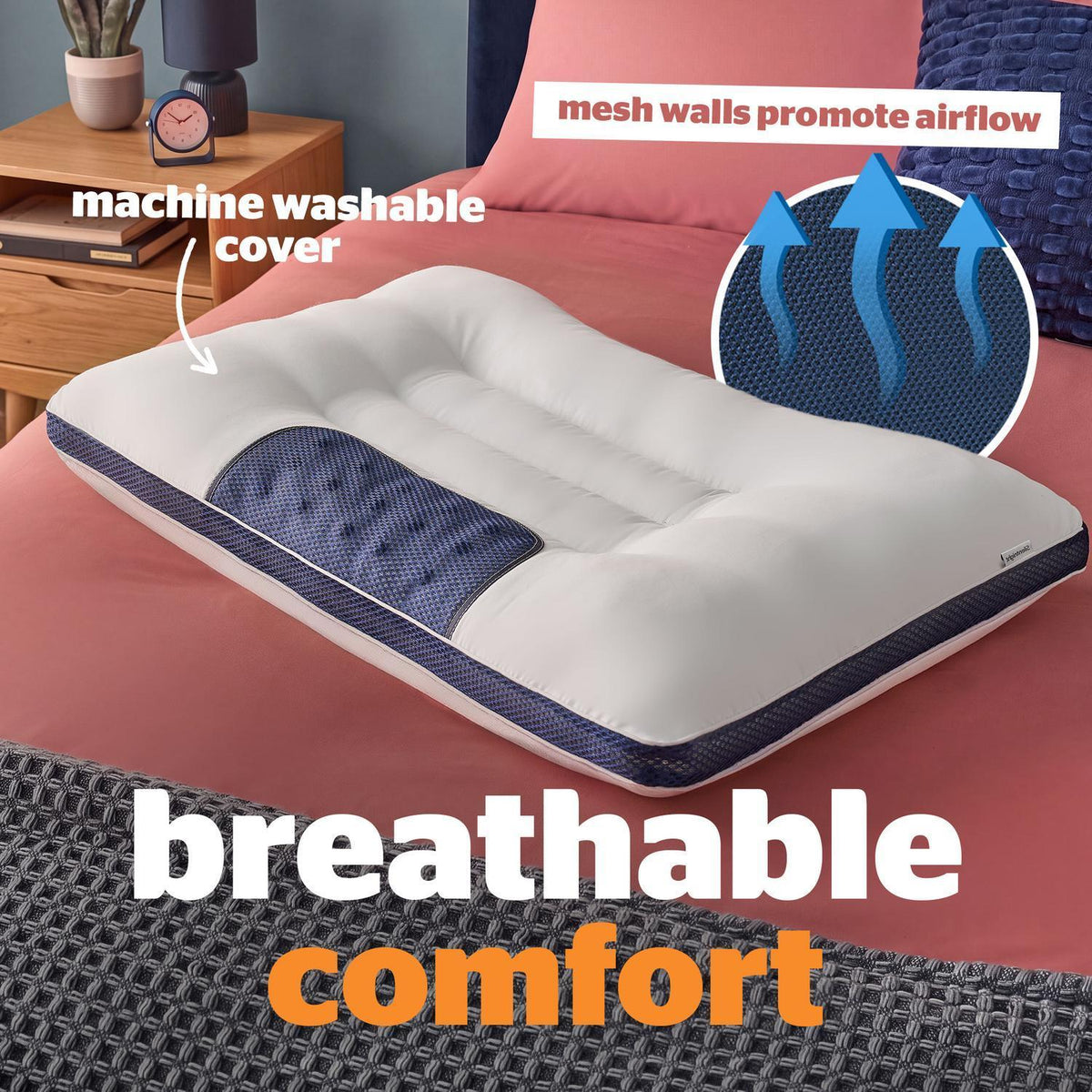 Silentnight Smart Sleep Magnetic Neck Therapy Pillow