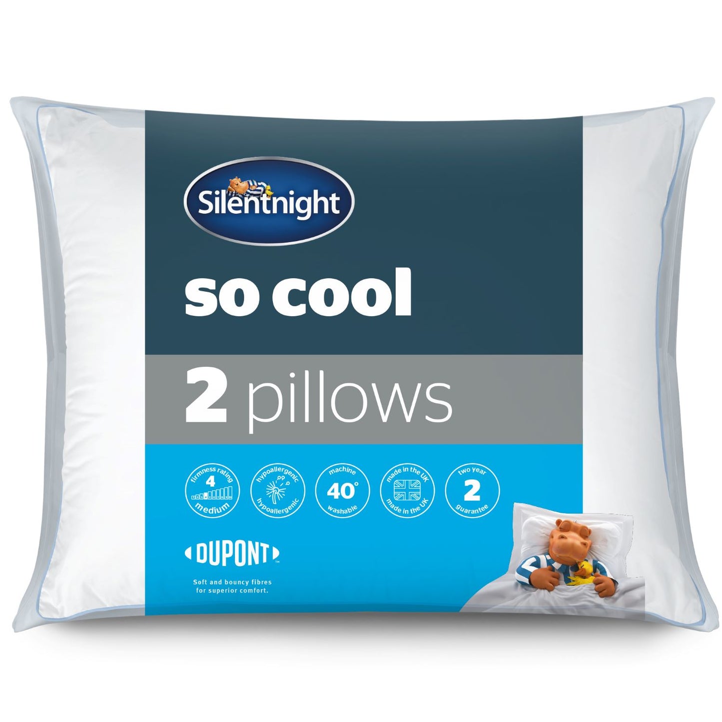 Silentnight So Cool Pillow Pair (Medium Support)