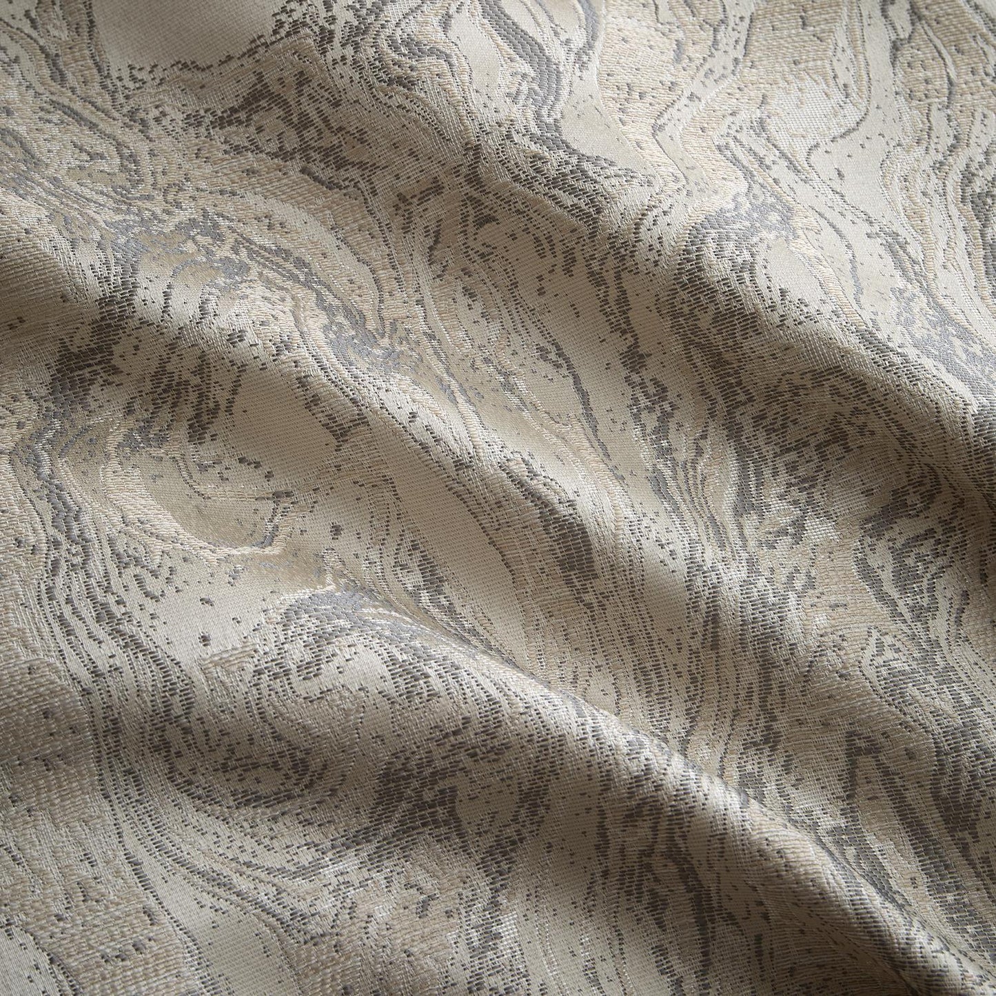 Soiree Marble Natural Jacquard Duvet Set