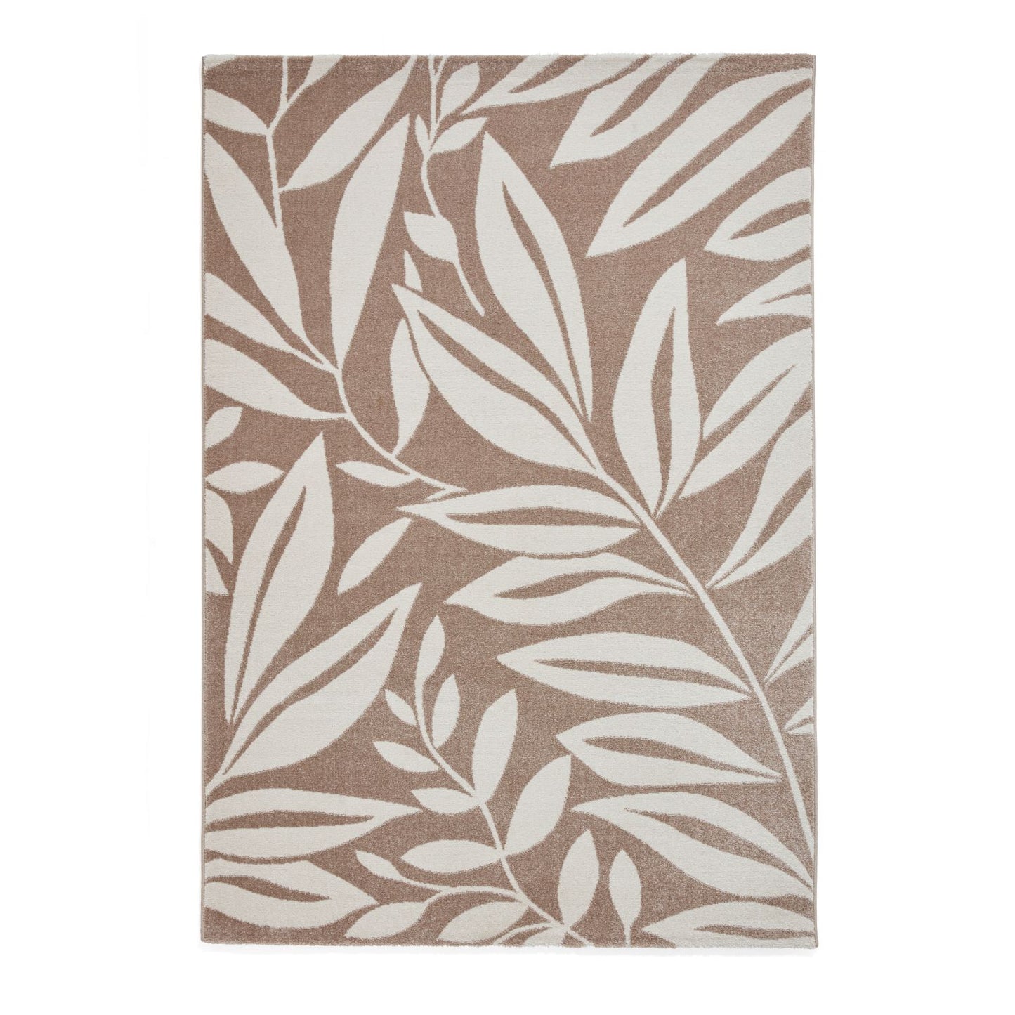 Catherine Lansfield Sorral Leaves Natural Rug