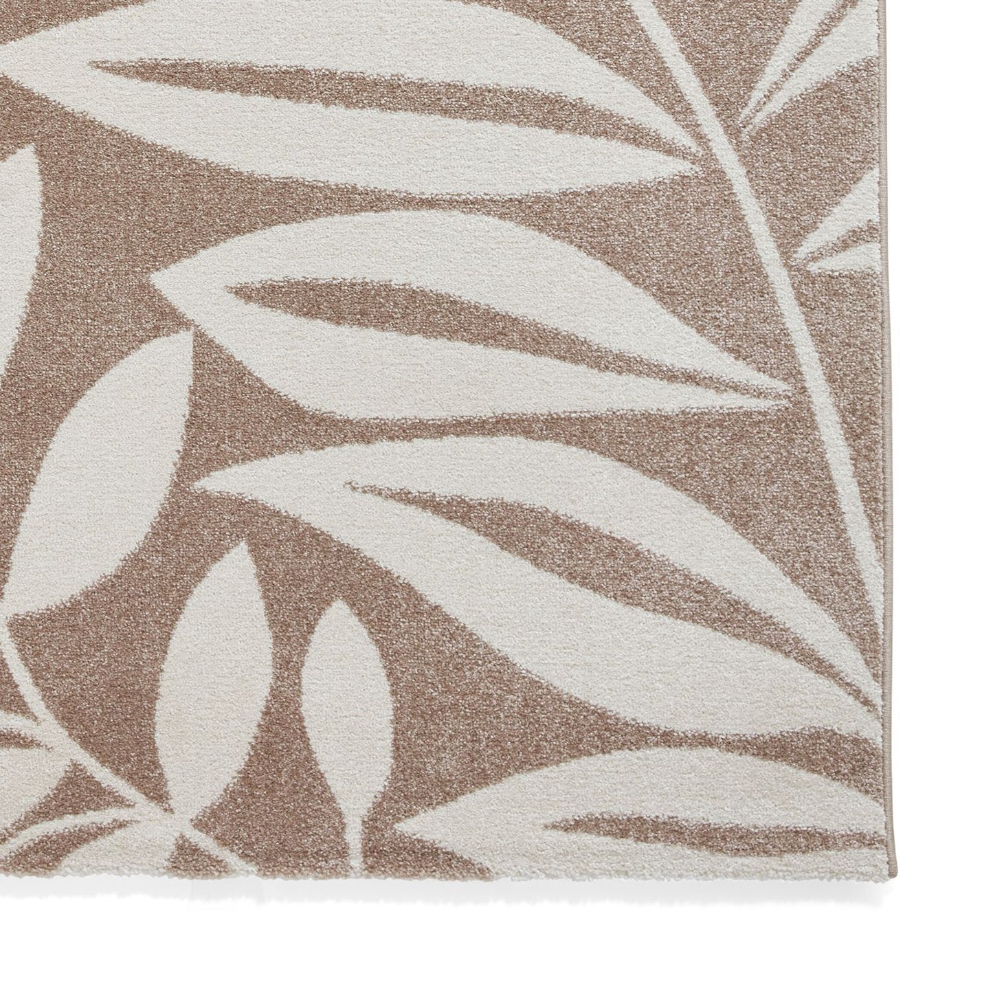 Catherine Lansfield Sorral Leaves Natural Rug