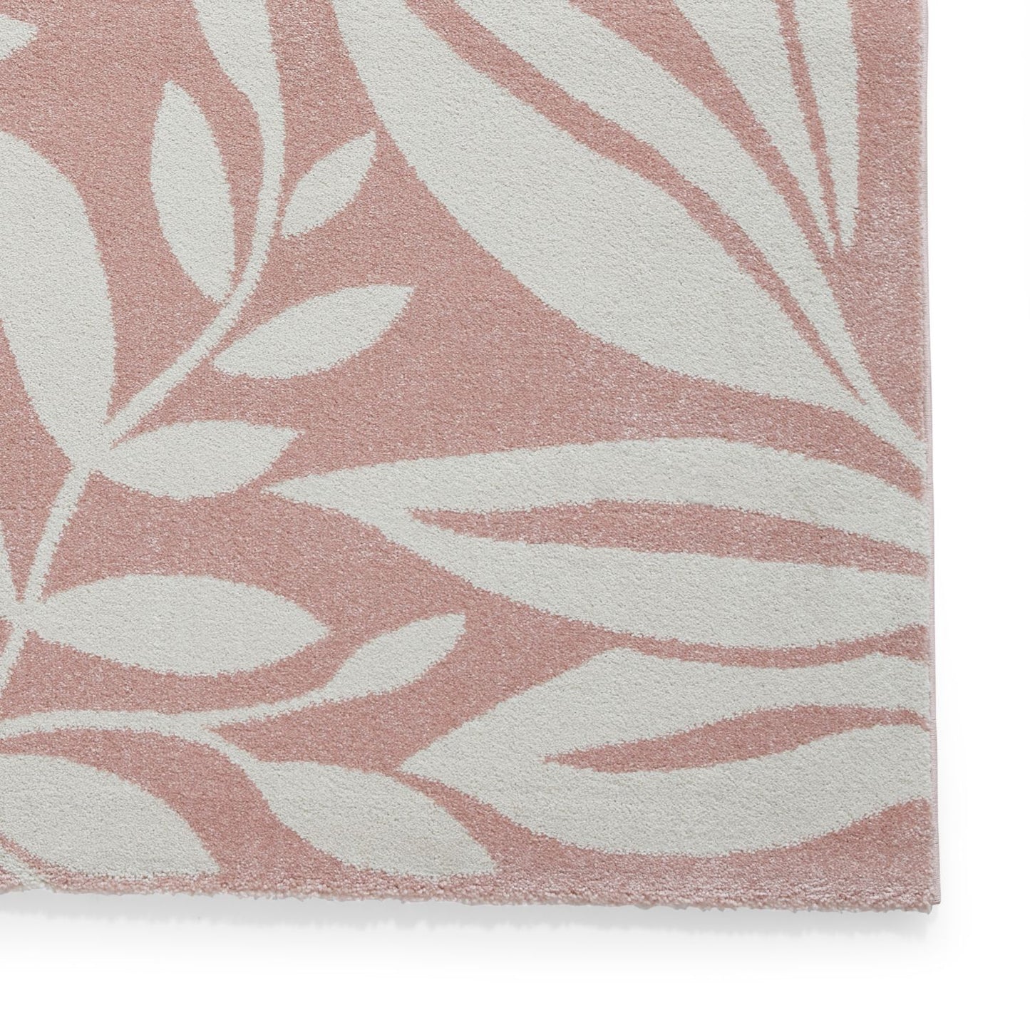 Catherine Lansfield Sorral Leaves Rose Rug