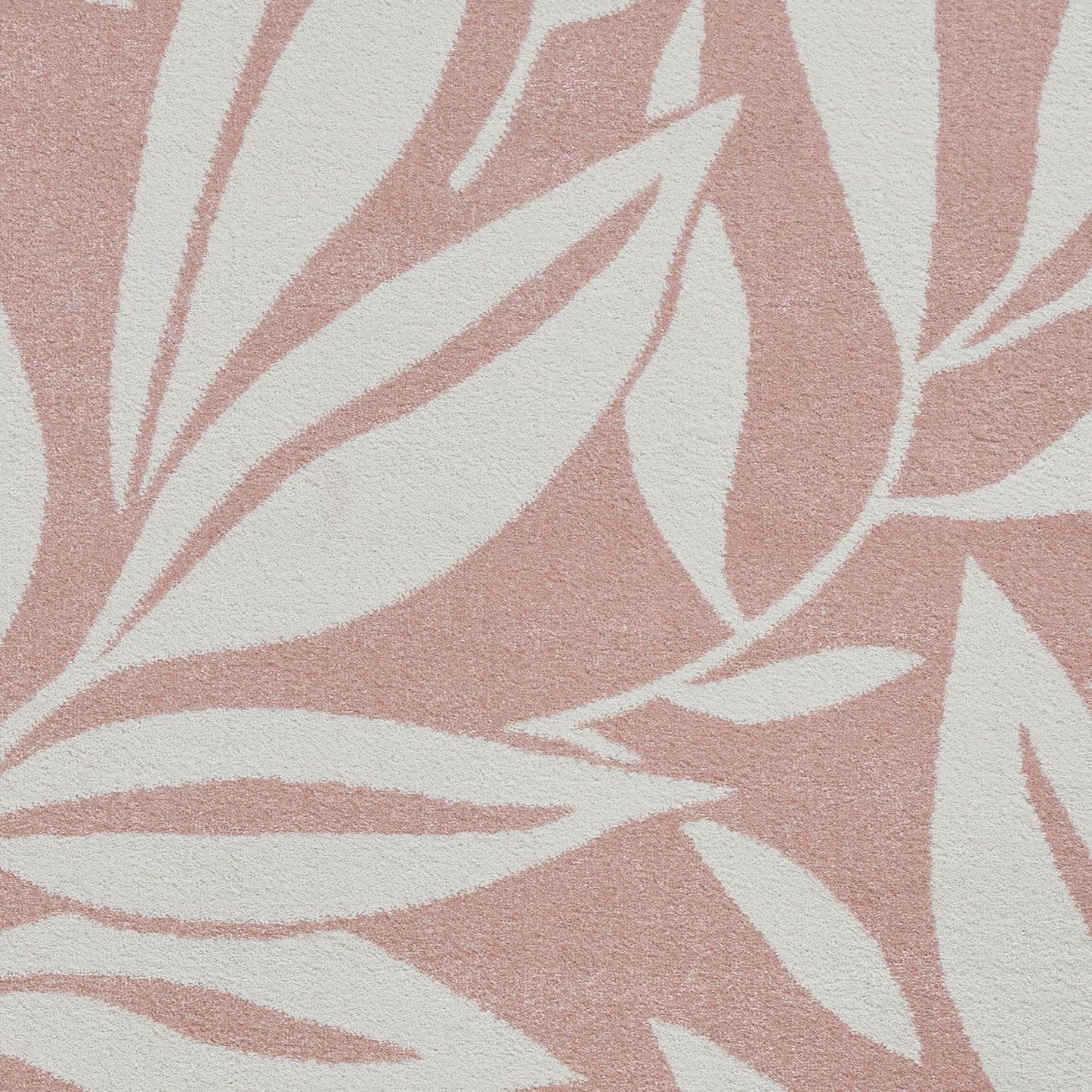 Catherine Lansfield Sorral Leaves Rose Rug