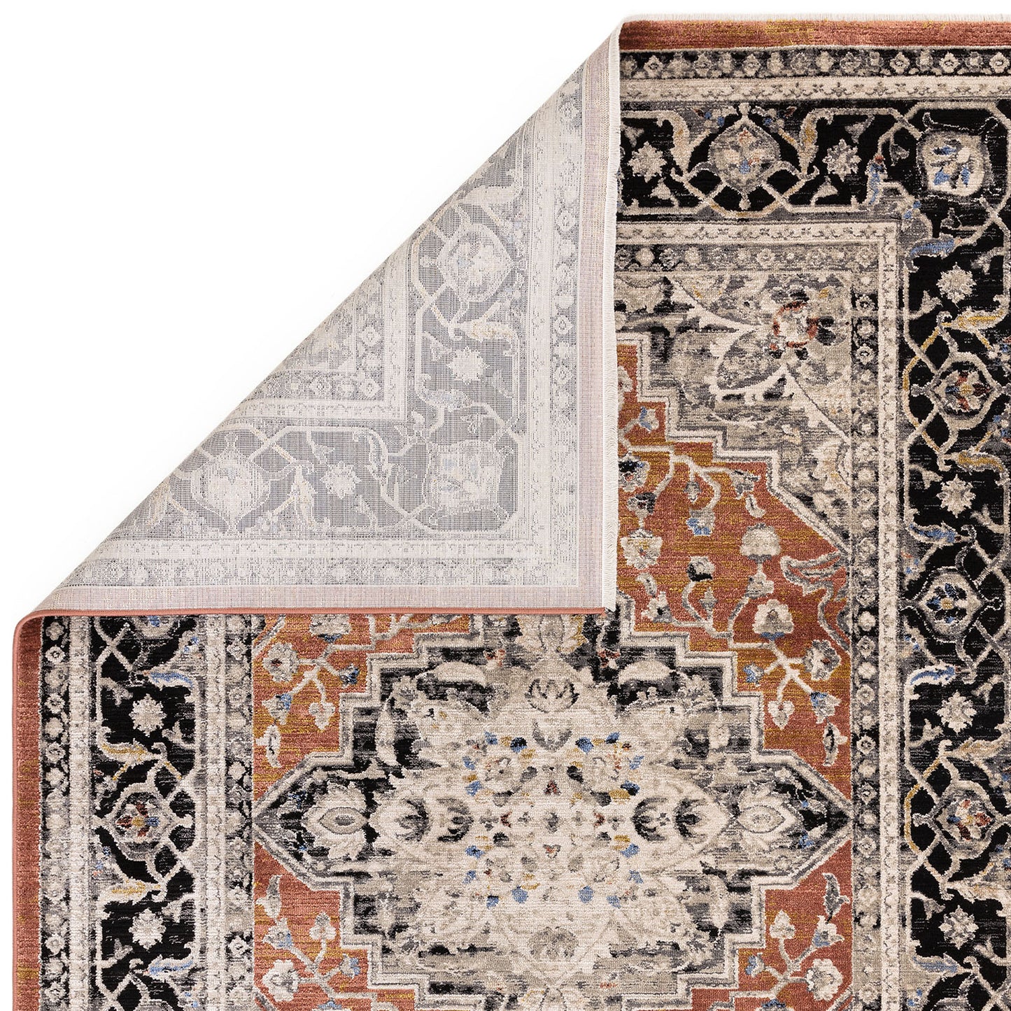 Sovereign Terracotta Medallion Rug