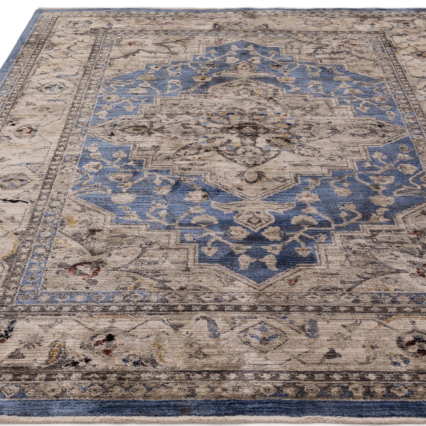 Sovereign Blue Medallion Rug