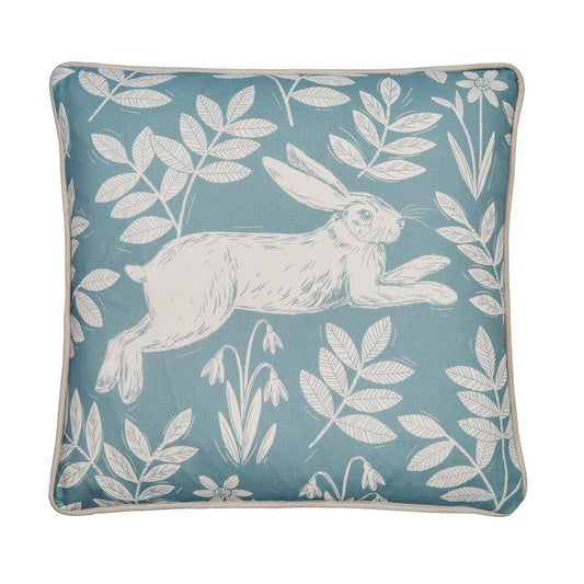 Spring Rabbit Duck Egg Outdoor Cushion (43cm x 43cm)