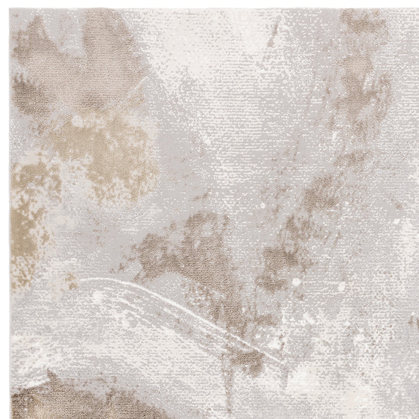 Stellar ST02 Abstract Beige Rug
