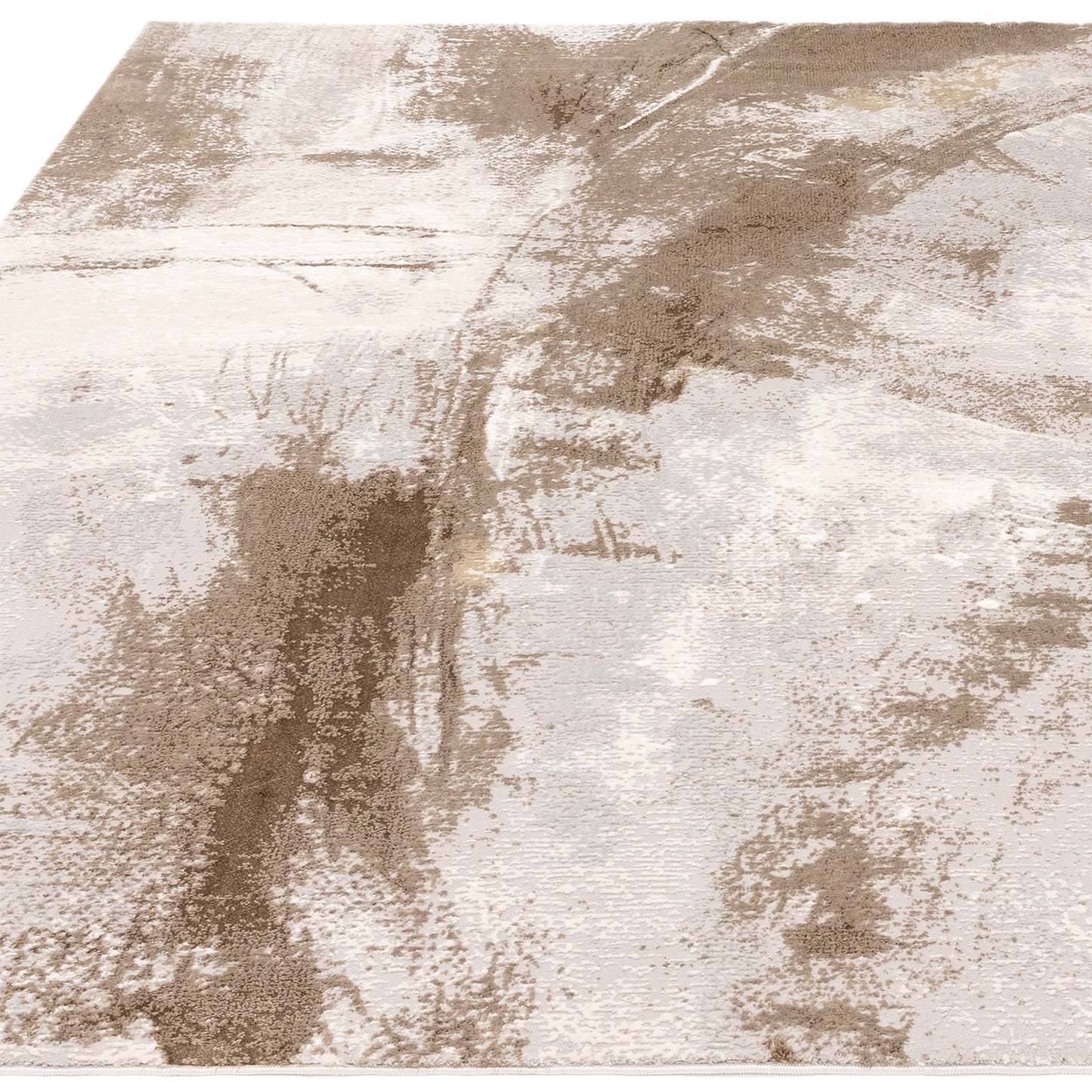 Stellar ST02 Abstract Beige Rug