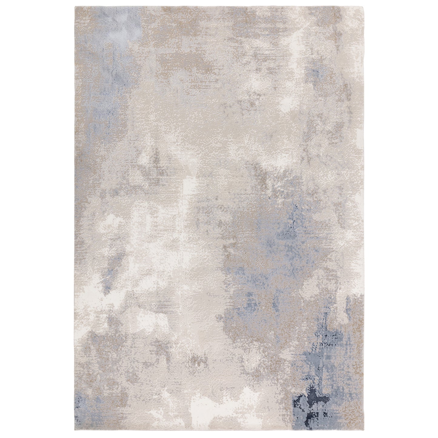 Stellar ST05 Abstract Blue Rug
