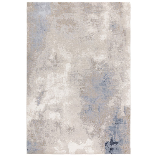Stellar ST05 Abstract Blue Rug