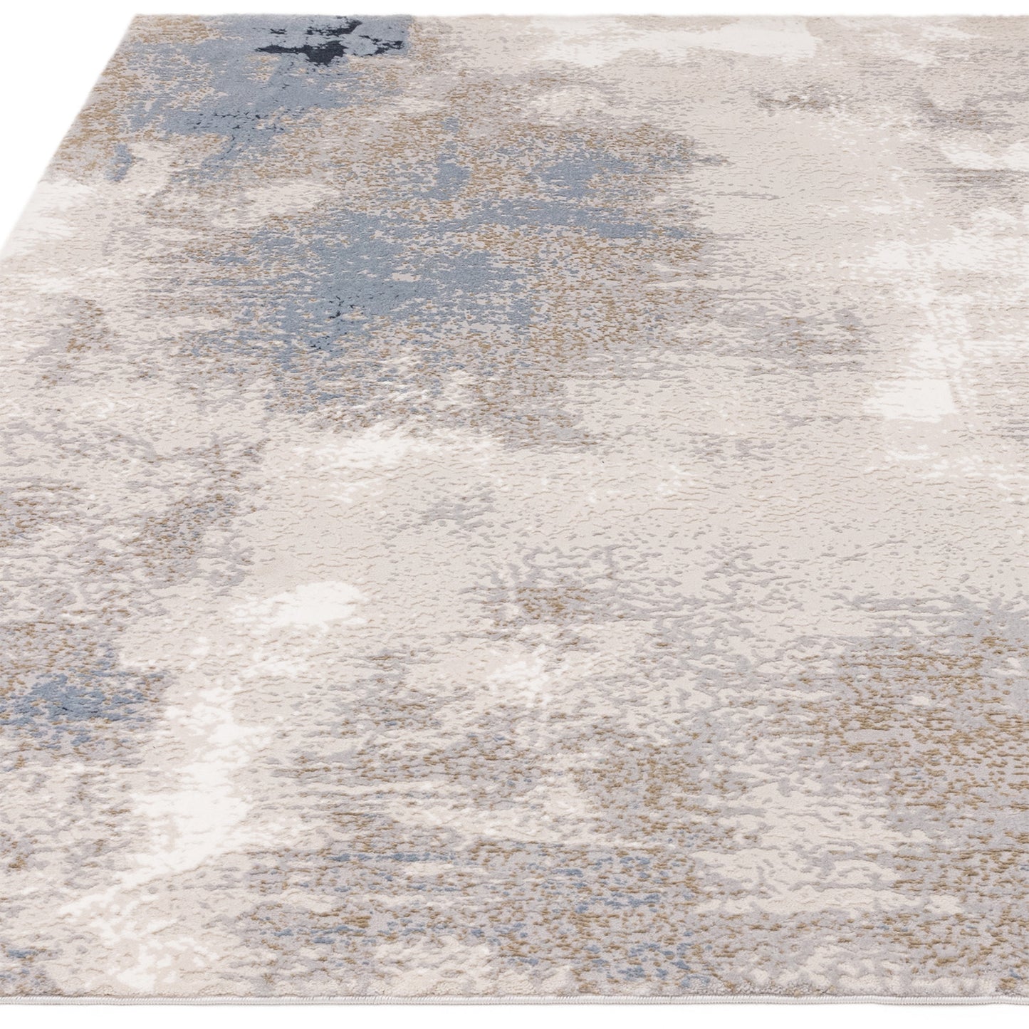 Stellar ST05 Abstract Blue Rug