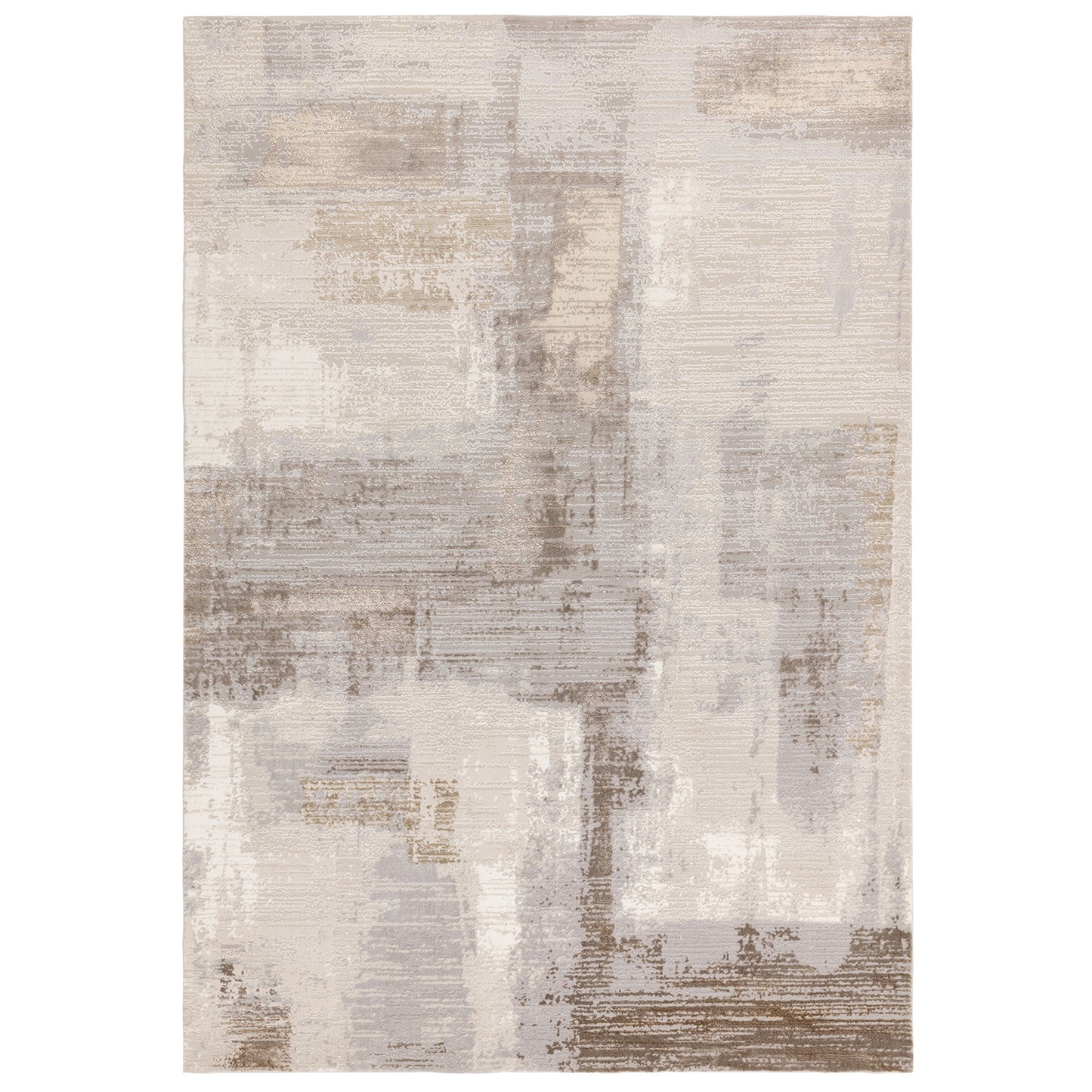 Stellar ST07 Abstract Grey Rug