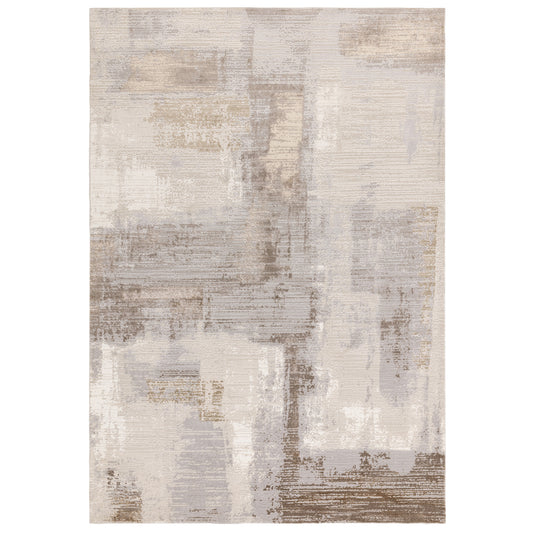 Stellar ST07 Abstract Grey Rug
