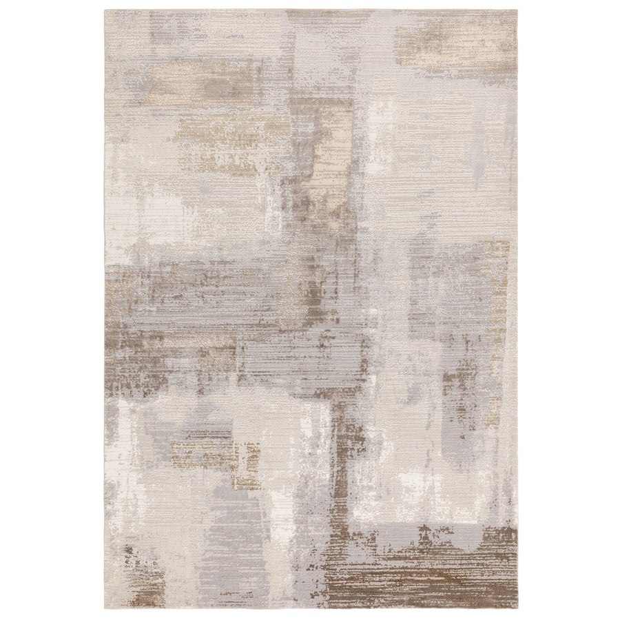 Stellar ST07 Abstract Grey Rug