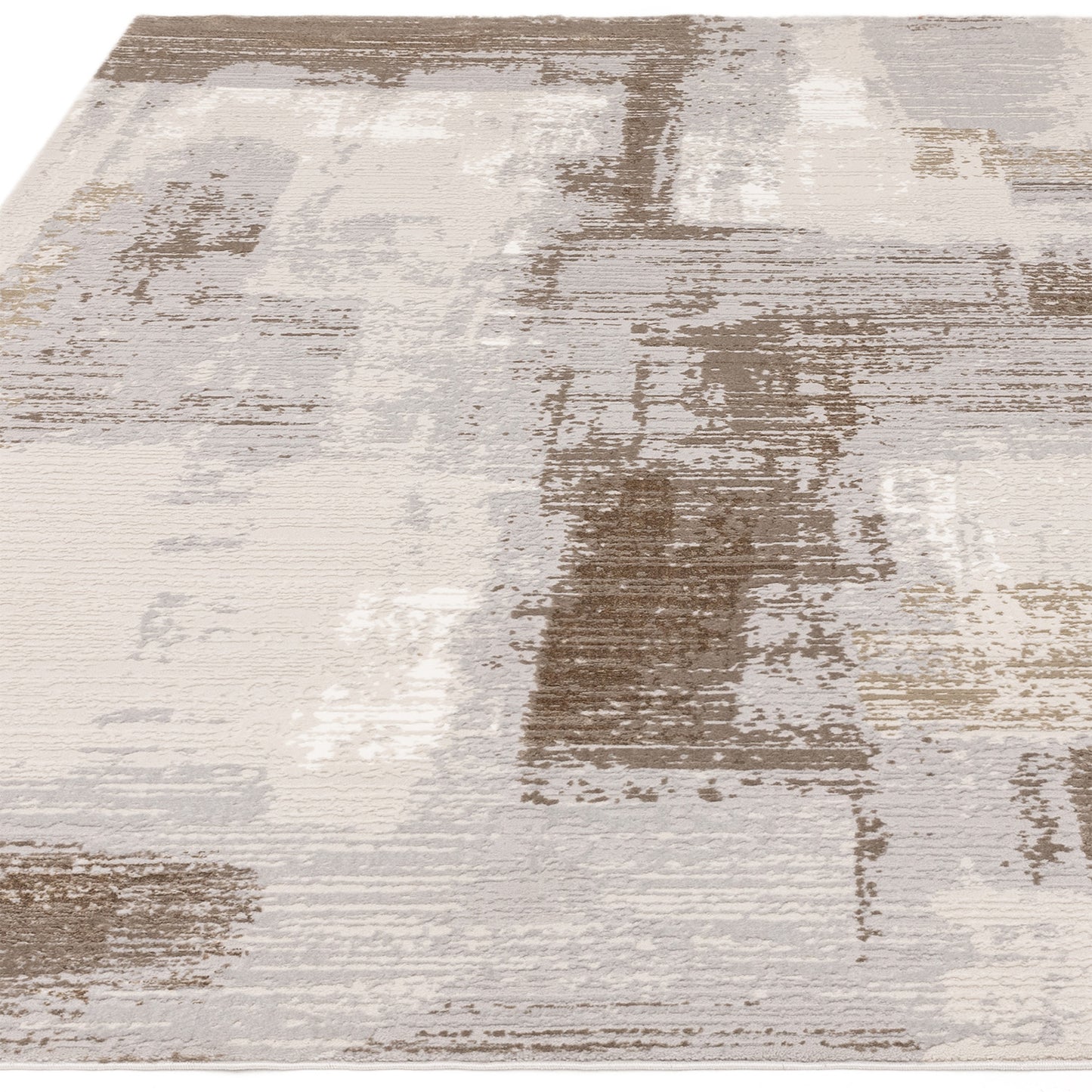 Stellar ST07 Abstract Grey Rug