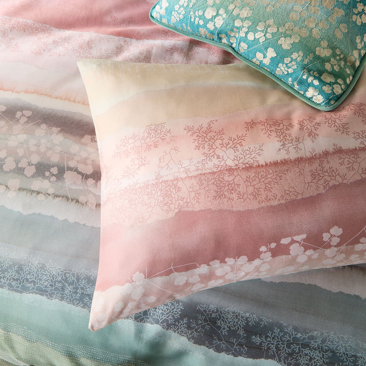 Clarissa Hulse Strata Dawn Standard Pillowcase Pair