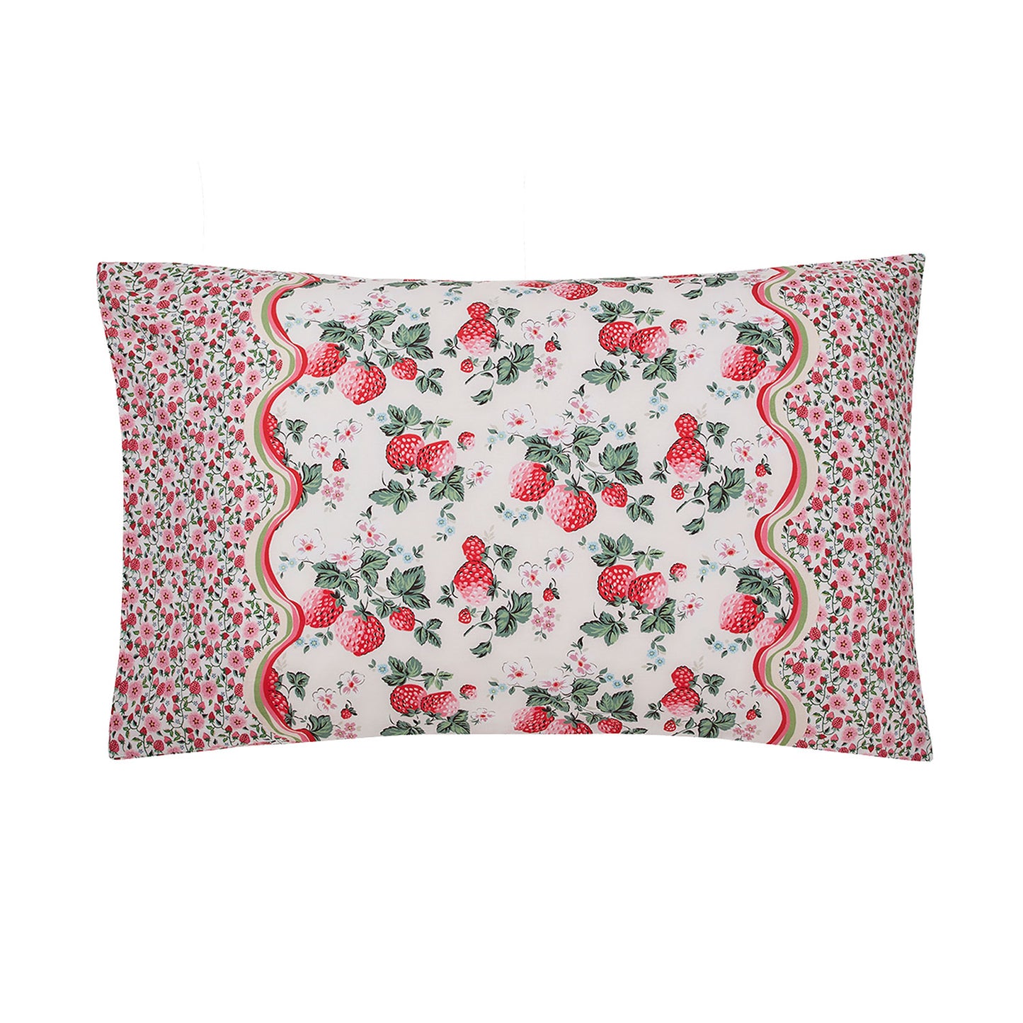 Cath Kidston Strawberry Rose Pink 100% Cotton Duvet Set