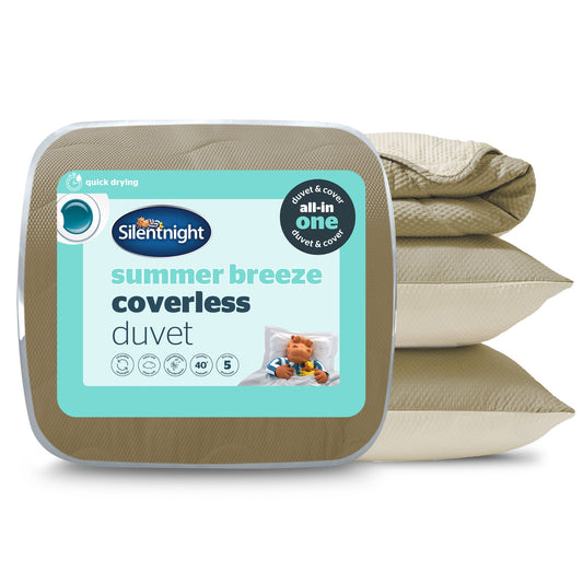 Silentnight Summer Breeze Cream 2.5 Tog Coverless Duvet