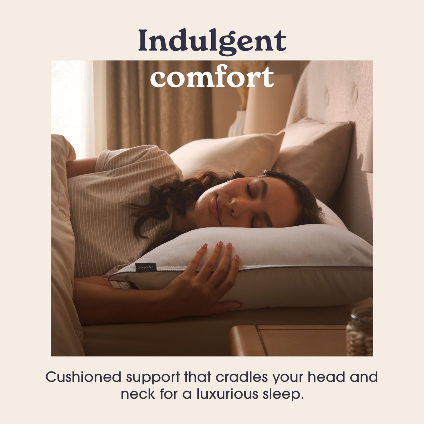 Sleepeezee Sumptuous Cotton Pillow