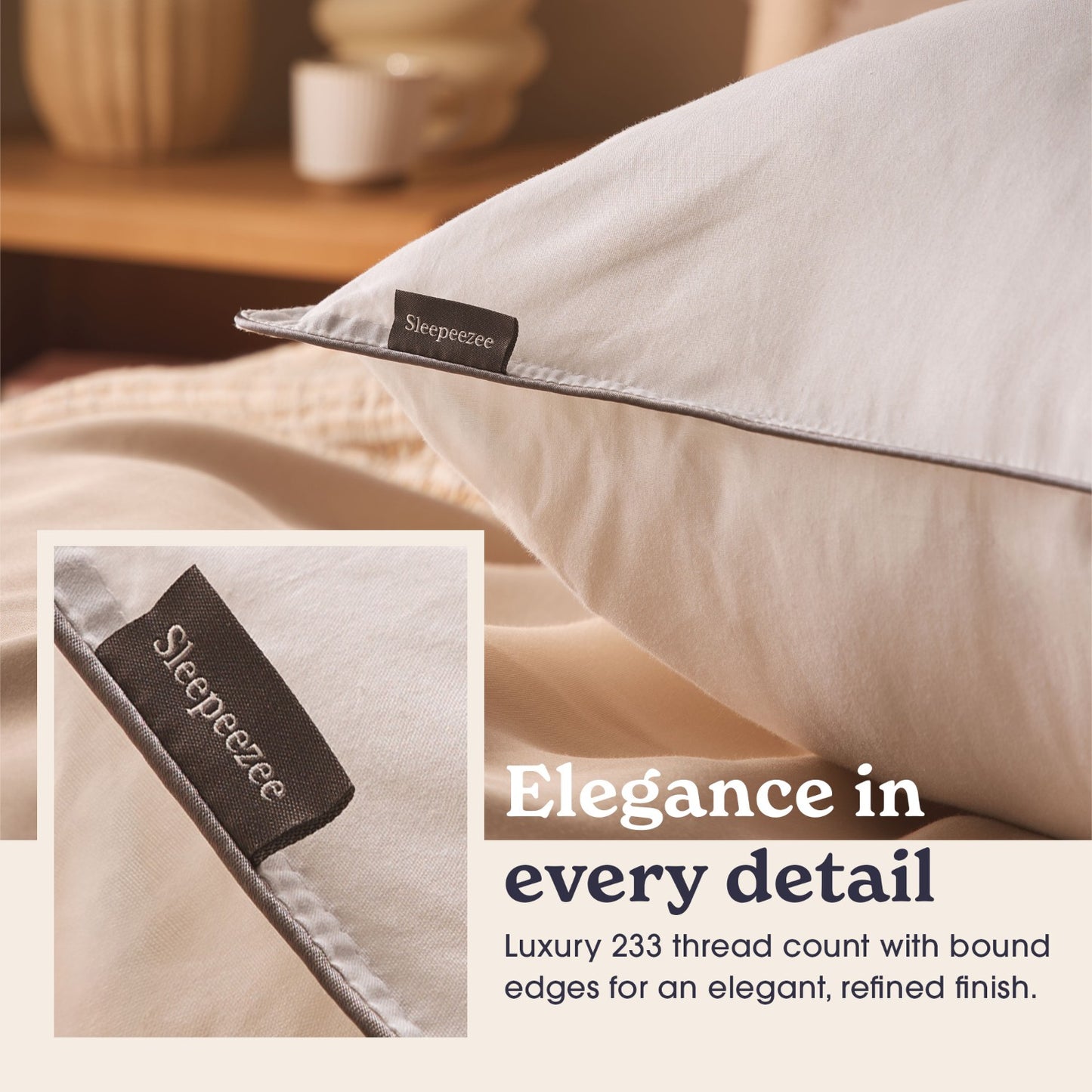 Sleepeezee Sumptuous Cotton Pillow