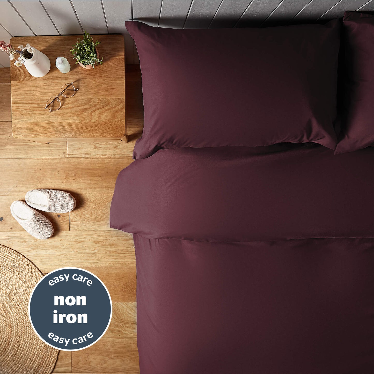 Silentnight Supersoft Berry Duvet Set