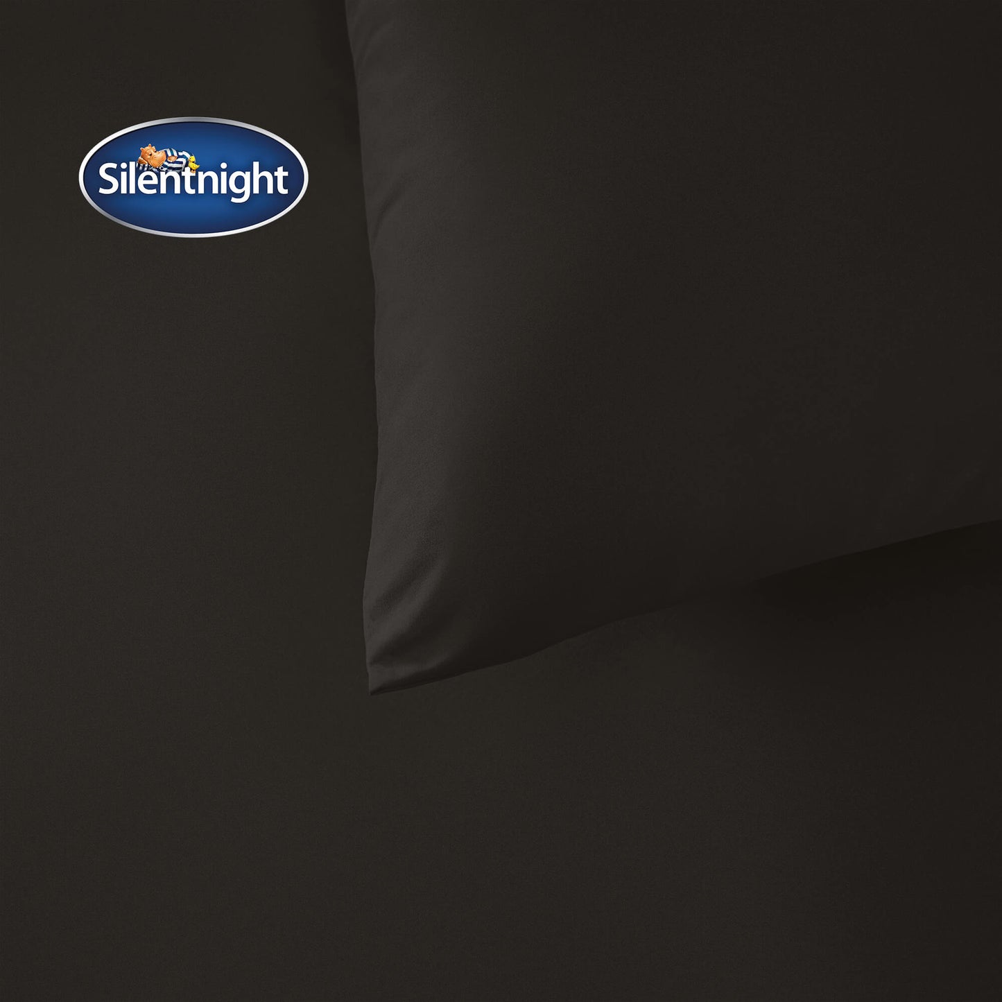 Silentnight Supersoft Black Duvet Set