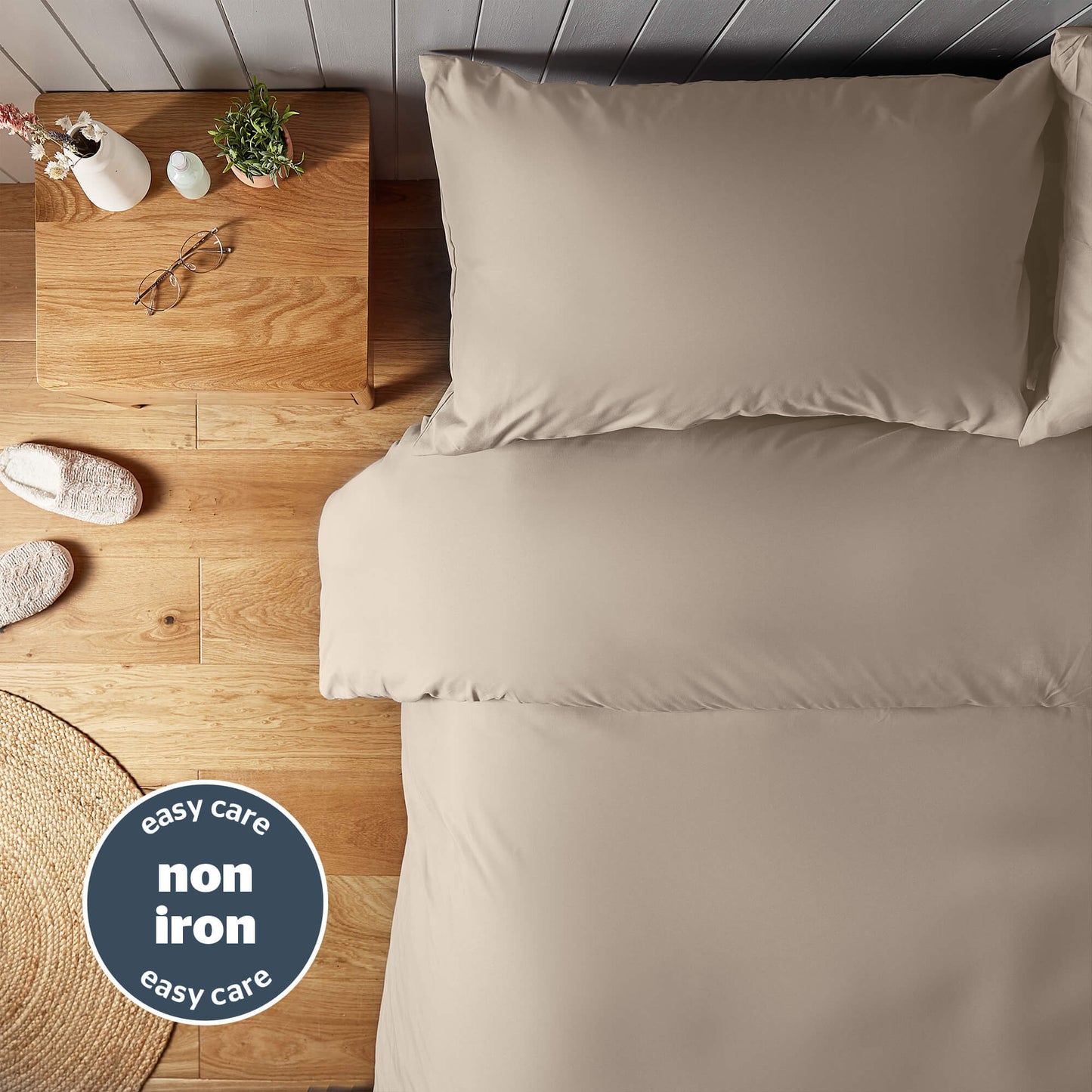 Silentnight Supersoft Natural Duvet Set
