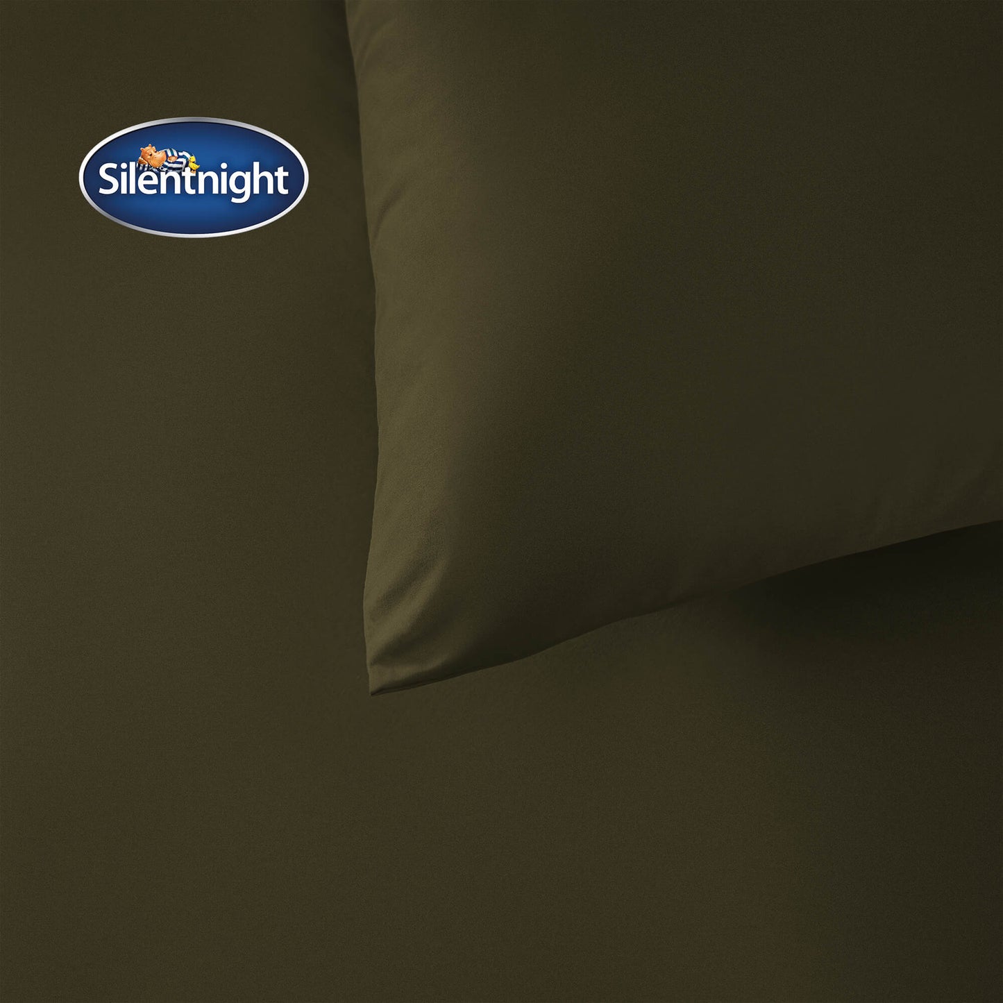 Silentnight Supersoft Olive Green Duvet Set