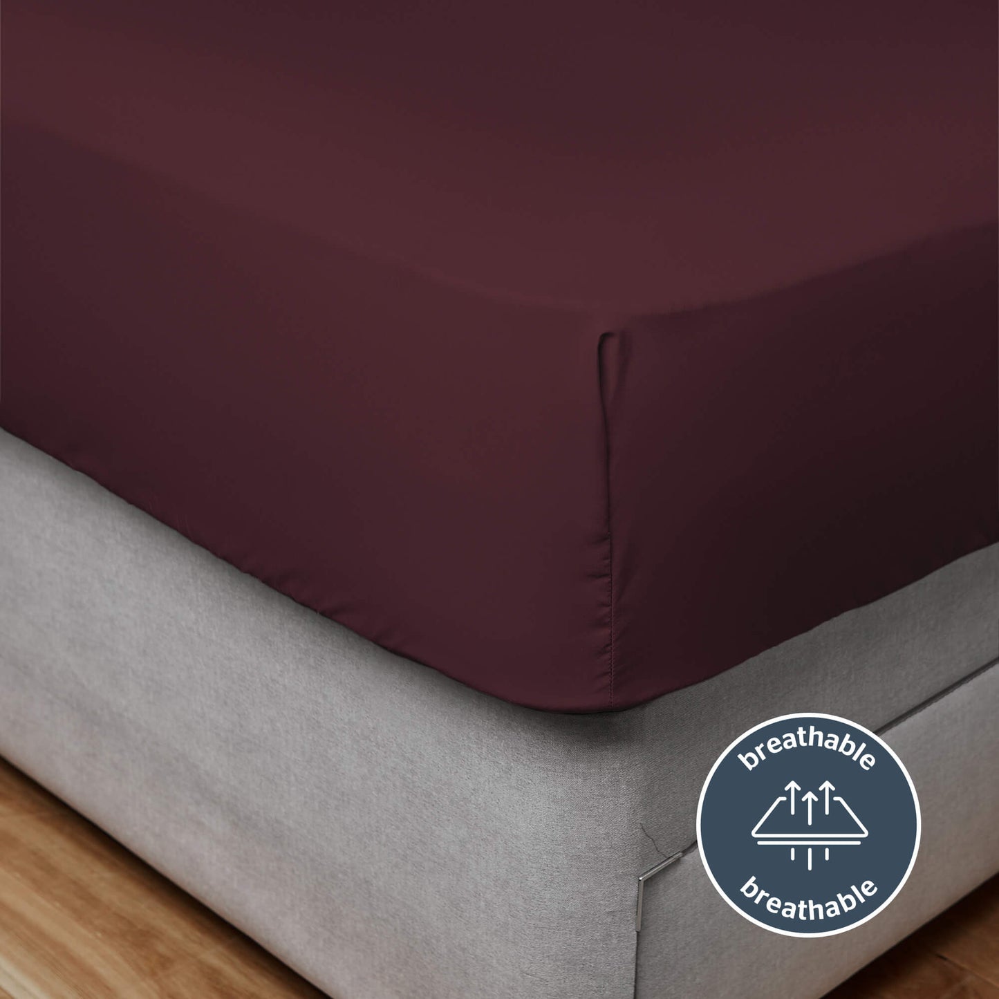 Silentnight Supersoft Berry Fitted Sheet