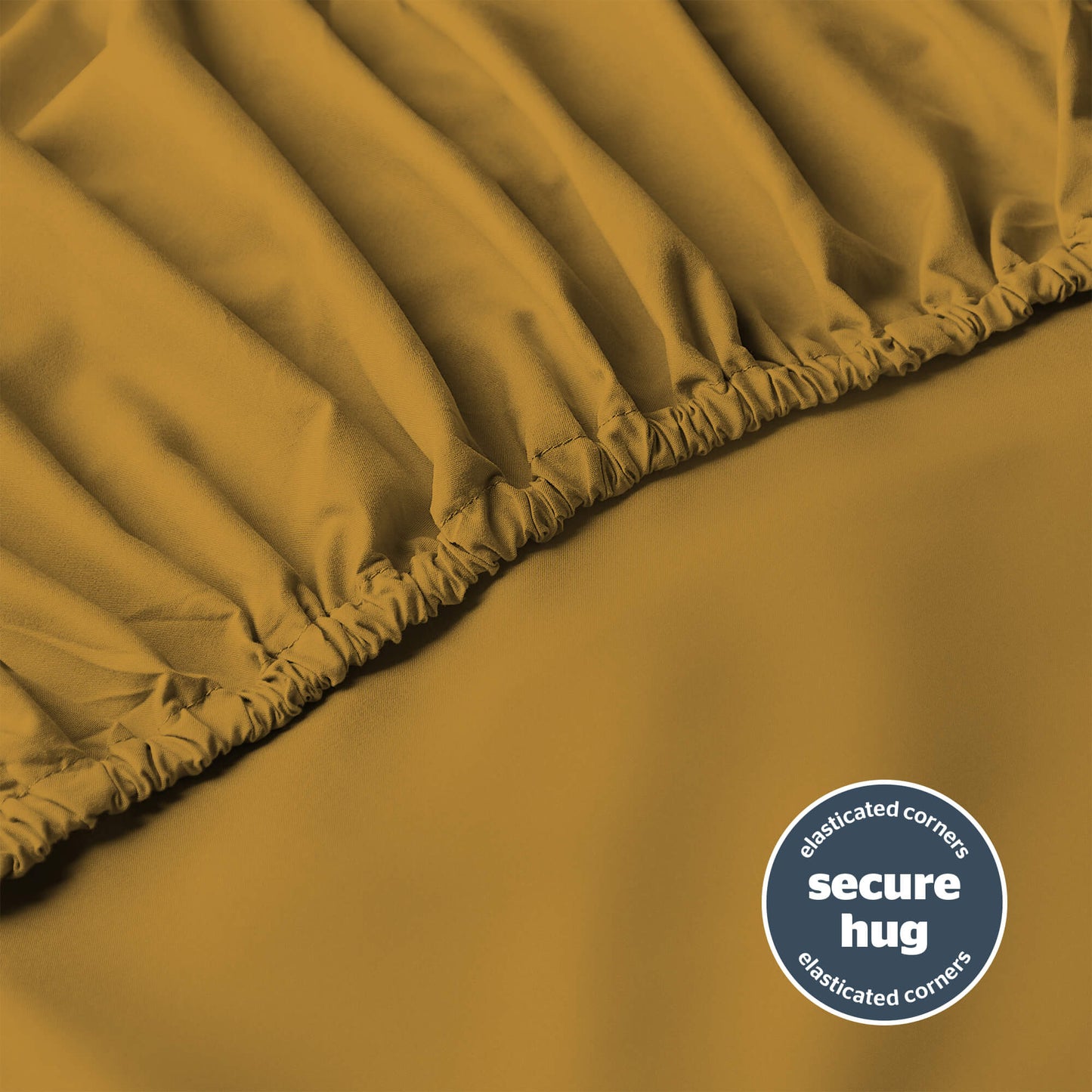 Silentnight Supersoft Ochre Fitted Sheet