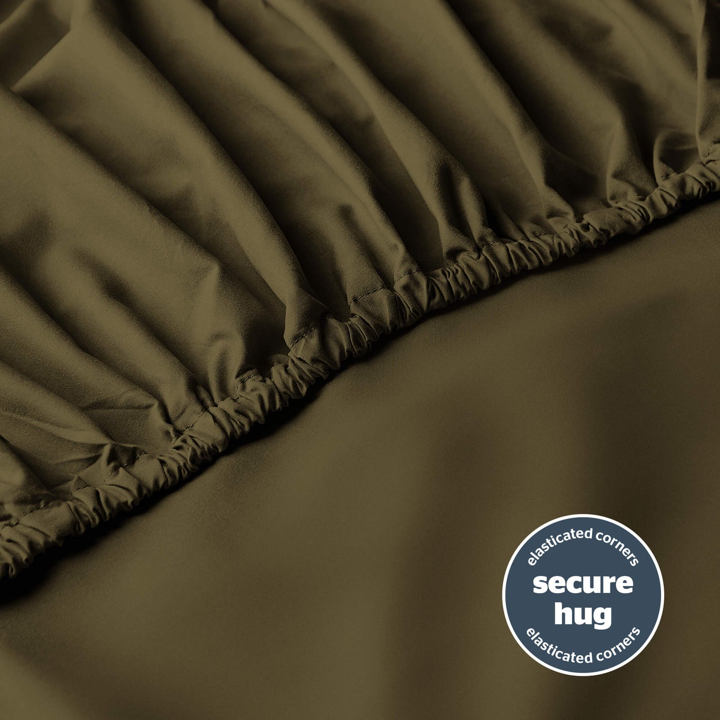 Silentnight Supersoft Olive Fitted Sheet