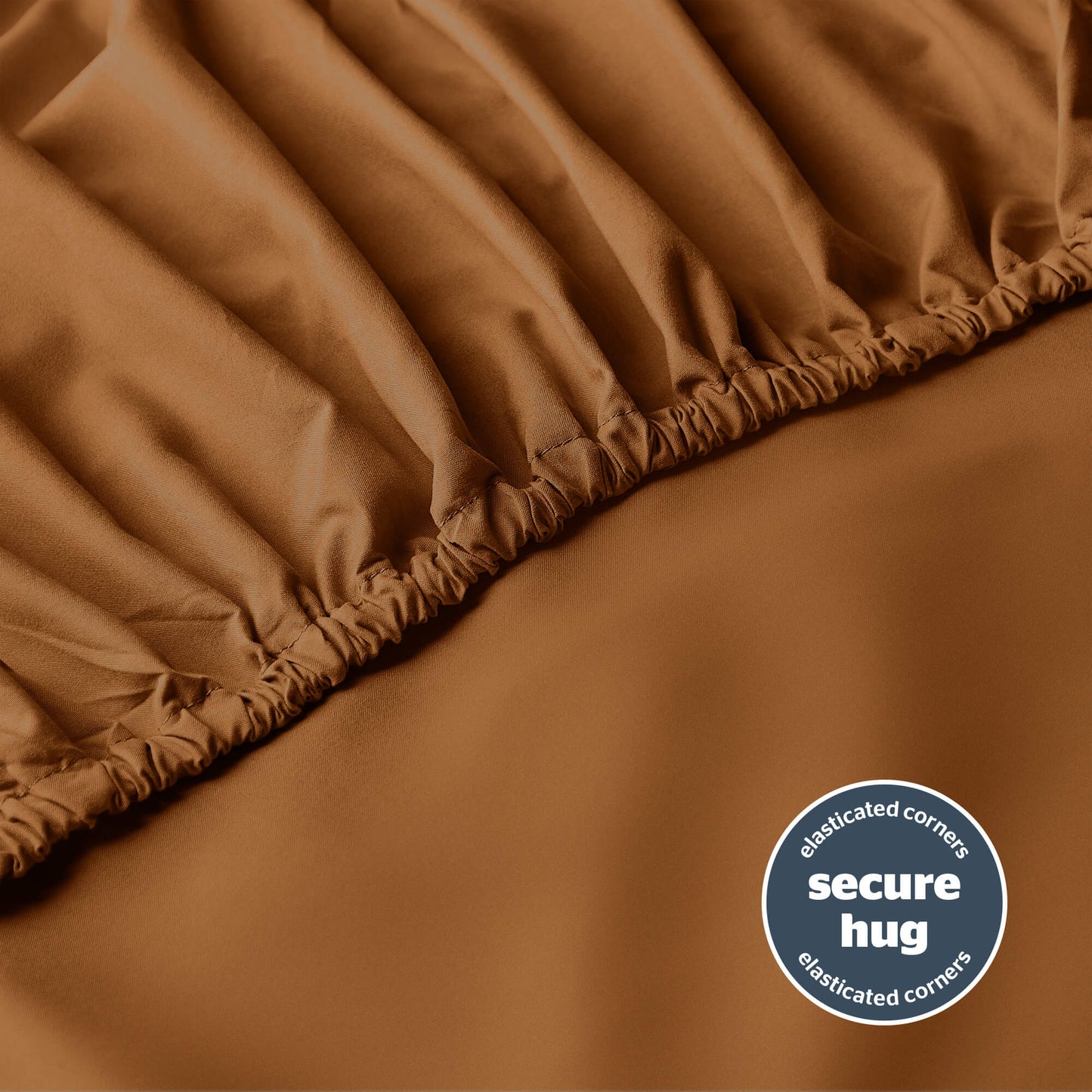 Silentnight Supersoft Terracotta Fitted Sheet
