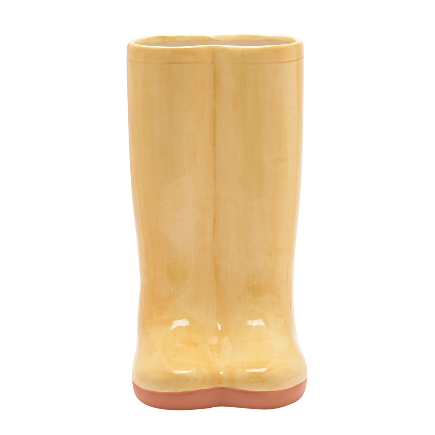 The Cottage Garden Large Yellow Wellies Vase