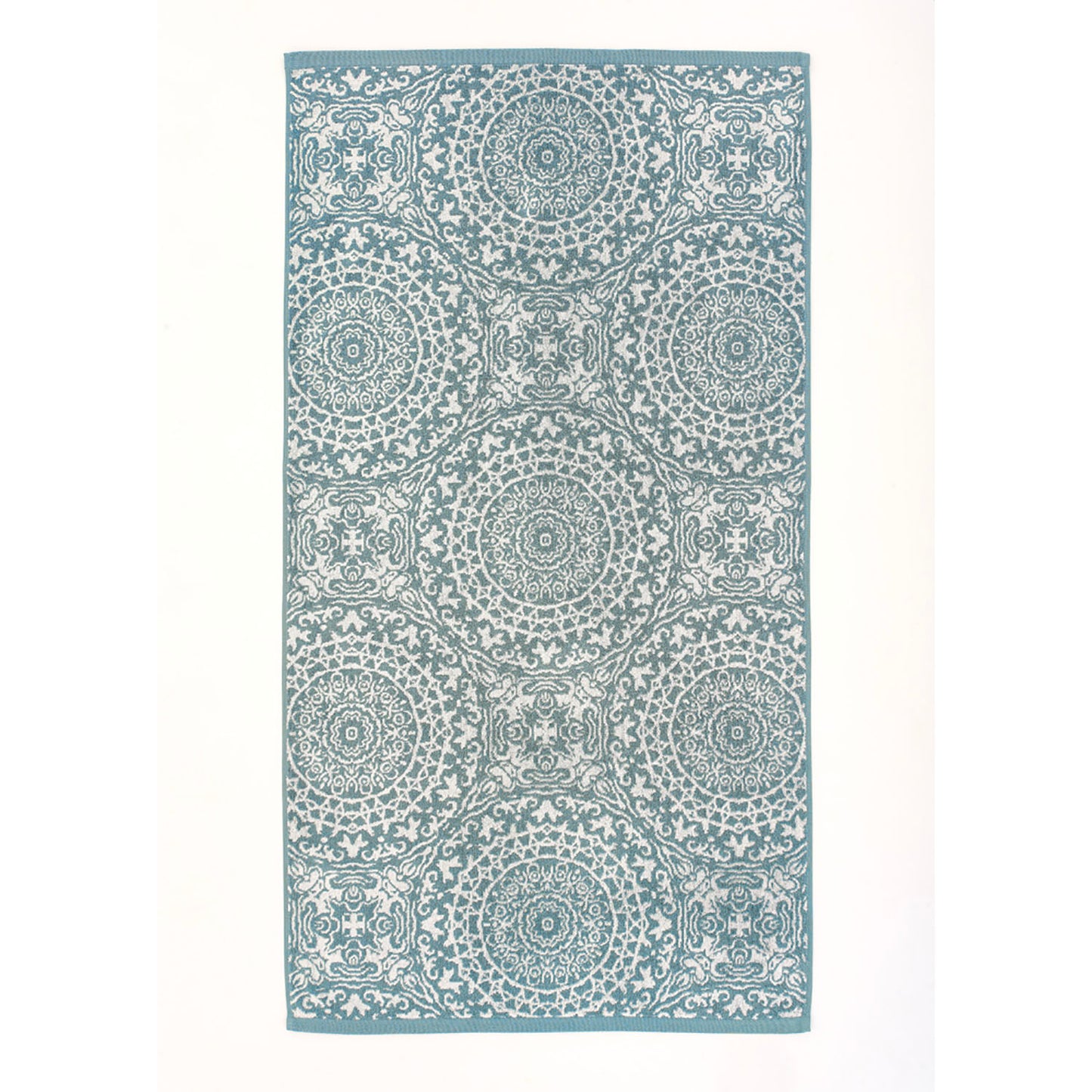 The Lyndon Company Lacy Connection Blue Towels
